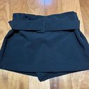 ZARA Black belted  shorts Photo 0