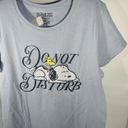 Peanuts Snoopy Do Not Disturb Women's Size XL T Photo 3