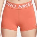 Nike 3” Pro Spandex Shorts Peach Photo 0