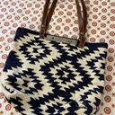 Patricia Nash  Chennai Cotton Weave Hand Loomed Southwest Large Tote Photo 2