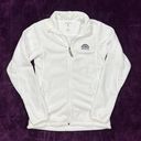 Antigua Colorado Rockies White Fleece Jacket Photo 0