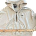  Cropped Hoodie Full Zip Tan With Black Nike Check Women’s Medium Photo 3