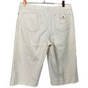 J.Jill  Frayed Trim Bermuda Shorts 10P Photo 1