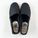 Circus by Sam Edelman  Carrin Suede Slip On Platform Espadrille Loafer Black 8 Photo 7