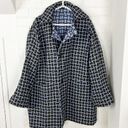 W By Worth Worth Reversible 100% Wool Plaid Coat Size S Photo 1