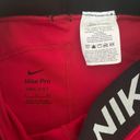 Nike Red Pro Spandex Shorts Photo 4