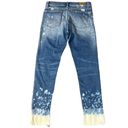 Polo  Ralph Lauren Paint Bleach Splatter The  Tompkins Skinny Jeans Size 28 Photo 4