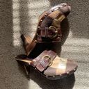 Coach Vintage  Wooden Wedges Photo 5