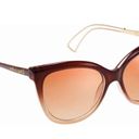 Sam Edelman CIRCUS BY  BROWN TAUPE OMBRÉ CAT EYE SUNGLASSES Photo 0