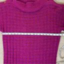 Missoni  Vintage Red and Pink Houndstooth Mohair Knit Dress Made in Italy Photo 10