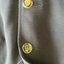 CAbi  12 Black Button Up Blazer With Gold Buttons Photo 5