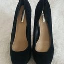 H by Halston Halston Black Suede Pumps Sz 9.5B Photo 2