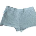 Vans , x-small, tie-front grey sweat shorts with side details Photo 1