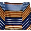 J. McLaughlin  Montecito Pencil Striped Slit Skirt Zip Clasp Close 4 Multi #2627 Photo 1