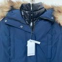 Nine West NWT  Removable Faux Fur Trimmed Hooded Parka Size Medium Photo 2