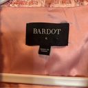 Bardot  Boucle Tweed Blazer Boucle Pink Gold Buttons Photo 2