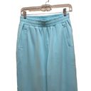 Krass&co Abela Story +  Wide Leg Sweatpants Aqua Blue Size Medium Photo 2