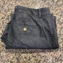 Gap Women's  Stretch Dark Blue Denim Cropped Jeans Size 12 EUC #0906 Photo 2