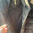 Cole Haan  Signature Quilted Down Coat Black and Gold Photo 9