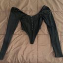 Pretty Little Thing Black Long Sleeve Crop Photo 0