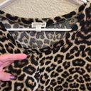 Orange Kiss Animal Print Sweater Shirt Size M Photo 4