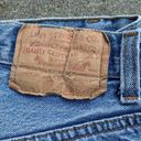 Levi's vintage 80s Levi’s 501 button fly straight leg faded jeans Photo 5