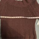 Free People NWT  Beachy Off Shoulder Slouch Sweater Rose size XS Photo 4