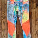 ABS Allen Schwartz NWOT Women’s ABS Neon Leggings Sheer Side&Back Photo 9