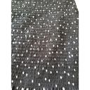 The Row *A Womens Black White Polka Dot Square Bishop Sleeve Ruffled Mini Dress Sz S Photo 4