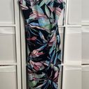 ZARA  Linen Tropical Print Midi Dress Photo 3