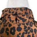 Lafayette 148  New York Diana Shirt Leopard Print Tie Front Long Sleeve Blouse Photo 5