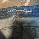 American Eagle  stretch slim boot cut jeans. Excellent condition. Distressed. Photo 2