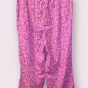 Knox Rose  Wide Leg, Elastic Drawstring Waistband Floral Pink Lounge Pants - XXL Photo 1