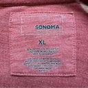 Sonoma  Red Tie Dye Crewneck Long Sleeves Sweatshirt Photo 8