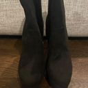 Shoedazzle Black faux suede boots Photo 3