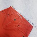 Vince  Denim Orange Skinny Colored Jeans Photo 4