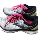 Brooks  Ghost 11 Running Shoes Black Pink Athletic Outdoor Size 5 Women's Photo 2