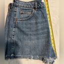 Topshop  mom blue Jean denimshorts frayed edges US women’s  14 Photo 5