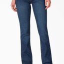 Dickies NWT  Women's Perfect Shape Bootcut Jeans Blue Photo 1