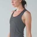 Lululemon Swiftly Tech Racerback Stripe Tank Top Size 6 Photo 0