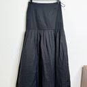 Free People NWT  Hansen & Gretel Moonstruck Set Black Rhinestone Maxi Skirt Small Photo 8