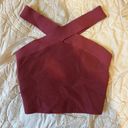 Aritzia Sculpt Knit Criss Cross Cropped Tank Photo 0