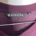 Athleta  Embrace Sweatshirt Dress Maroon Size Medium Photo 5