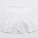 Aerie White Athletic Shorts Photo 0