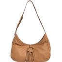 Lucky Brand  Small Mez Leather Shoulder Bag in Tan NEW Photo 0