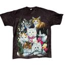 Vintage Y2K The Mountains 2000 Kitty Cat T Photo 0