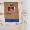 Dickies  High Rise Utility Carpenter Jean Shorts Size 13 31 Natural Ivory Photo 6