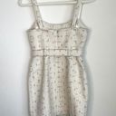 L'Academie  Cream Tweed Mini Dress  Photo 9