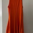 ZARA  Orange Cotton Dress Photo 2