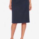 Pendleton Midnight Navy Wool Pencil Skirt Photo 0